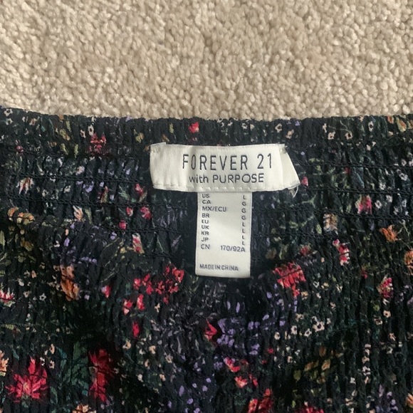 Forever 21 Long Sleeve Blouse, Size L *4 for $20* - Picture 2 of 3